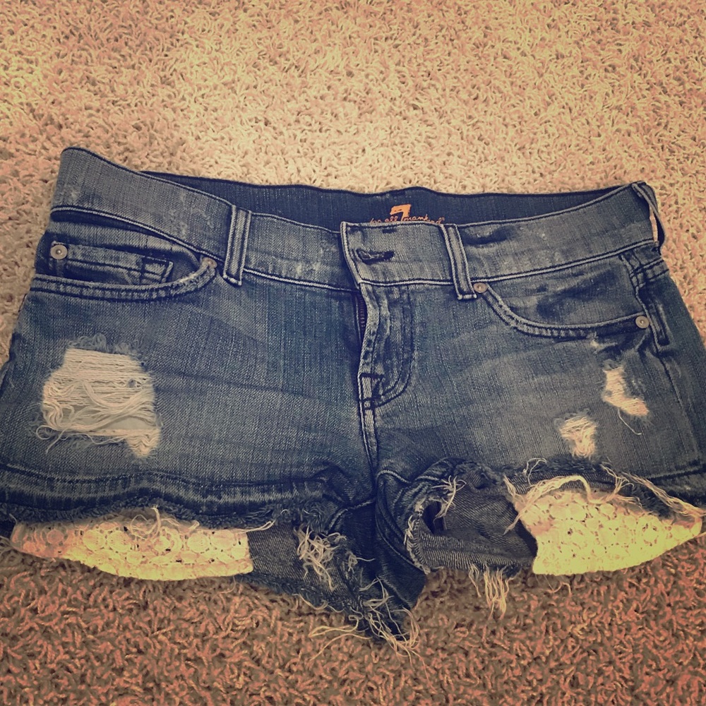 Jean shorts